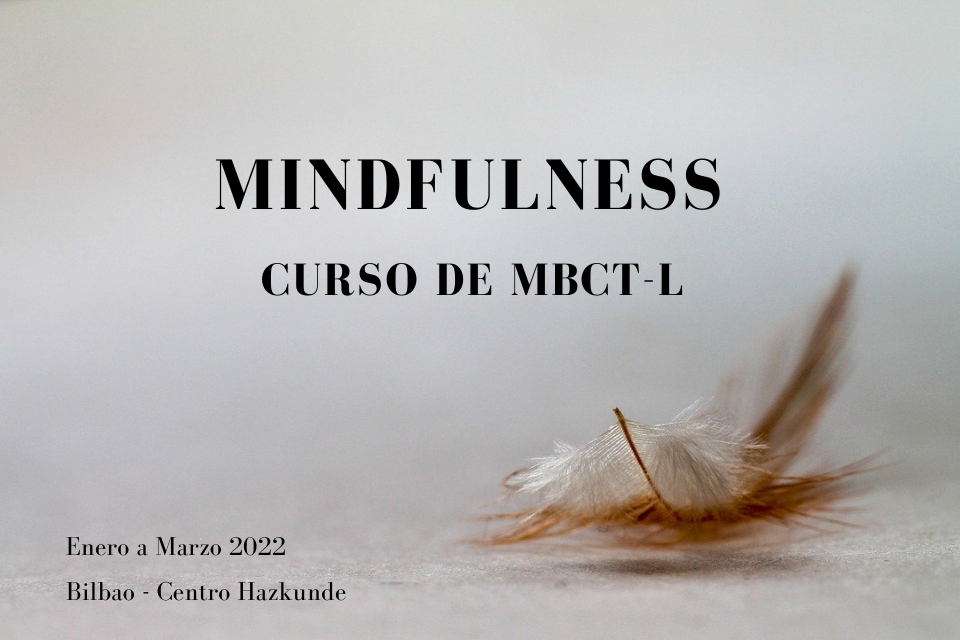 Curso Mindfulness Hazkunde  2022 enero/marzo